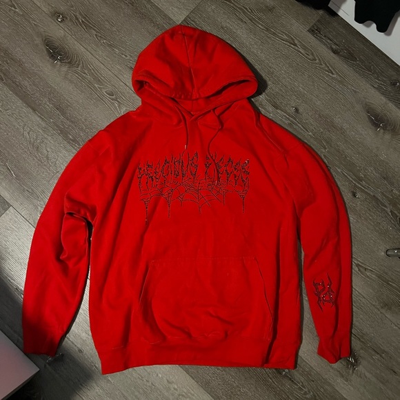 Precious pieces Swarovski Web Hoodie - Picture 1 of 4